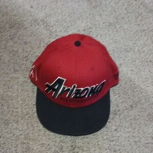 New Era Red and Black Arizona Hat